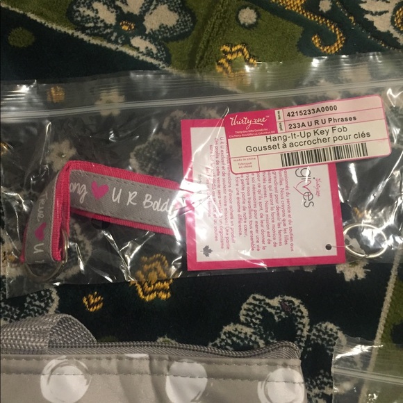 SOLD...Thirty One Butterfly Swirl Thermal Tote - Picture 3 of 5